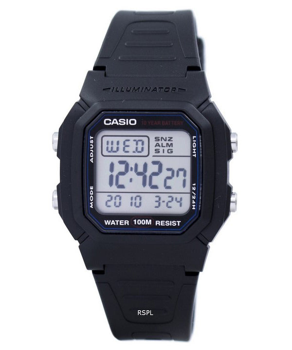 Casio Digital klassinen valaisimen 1AVDF / 800H/W W-800H-1AV Miesten kello