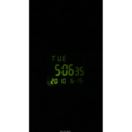 Casio Digital Black Dual Time Hartsihihna Quartz W-800H-1BV 100M Miesten kello
