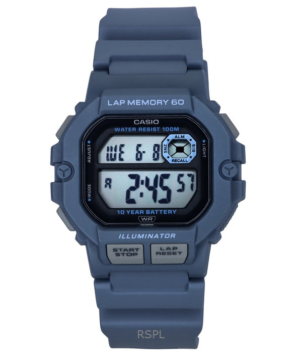 Casio Standard digitaalinen hartsihihna kvartsi WS-1400H-2AV 100M miesten kello