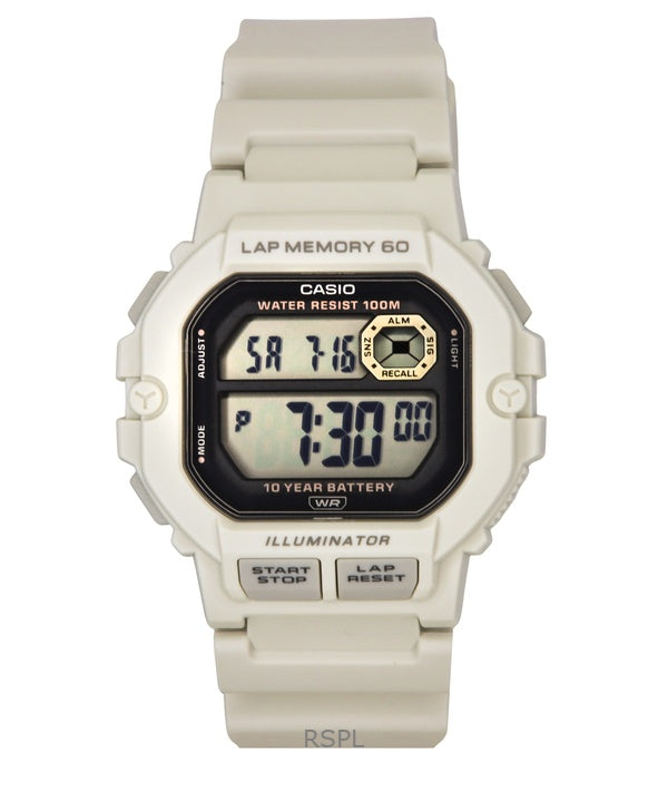 Casio Standard digitaalinen hartsihihna kvartsi WS-1400H-8AV 100M miesten kello