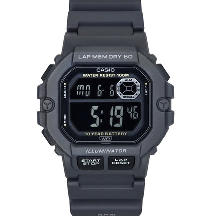 Casio Standard digitaalinen hartsihihna kvartsi WS-1400H-8BV 100M miesten kello