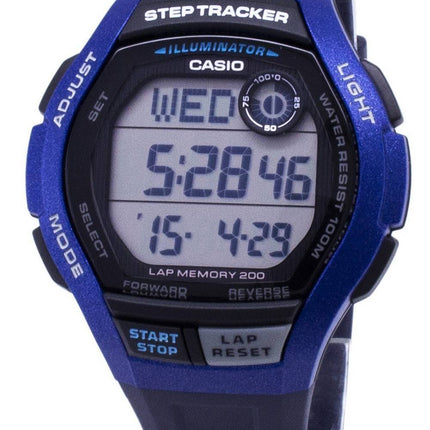 Casio nuorten WS 2000 H 2AV WS2000H-2AV valaisin digitaalinen Miesten Kello