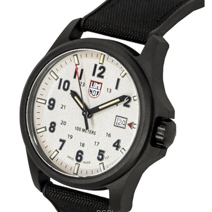Luminox Atacama Field musta kumiranneke harmaa kellotaulu kvartsi XL.1971.SET 100M miesten kello lisärannekkeella