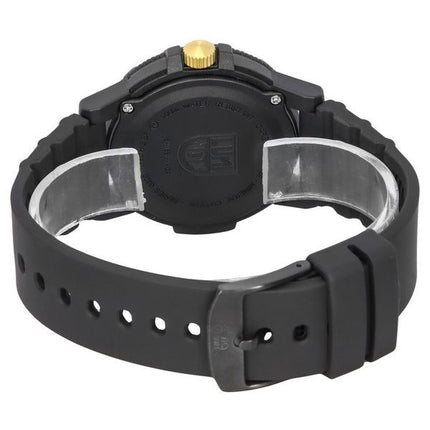 Luminox merikilpikonna jättimäinen muovihihna kultainen kellotaulu kvartsi XS.0325.GP 100M miesten kello