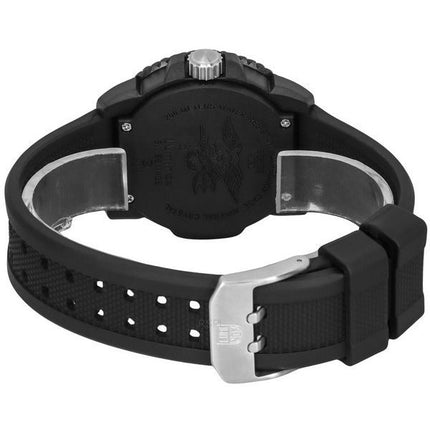 Luminox Alkuperäinen NAVY Seal -kumihihna Musta kellotaulu Quartz Diver's XS.3051.F 200M miesten kello