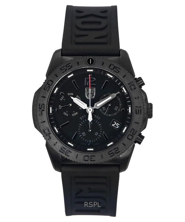 Luminox Pacific Diver Chronograph -kvartsikello, musta kellotaulu, 200M, miesten kello