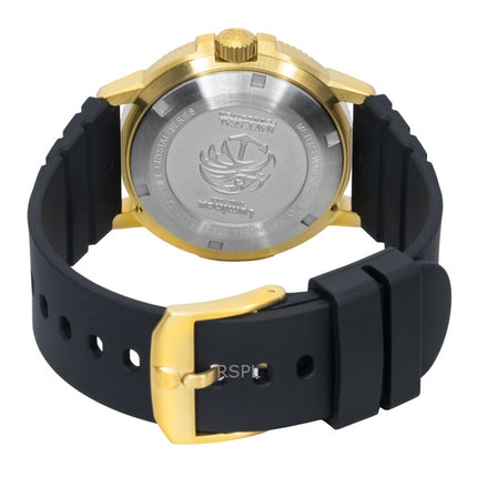 Luminox Navy Seal Foundation -kumisella hihnalla, mustalla kellotaululla varustettu kvartsi-sukelluskello XS.3221.NSF 200M miesten kello