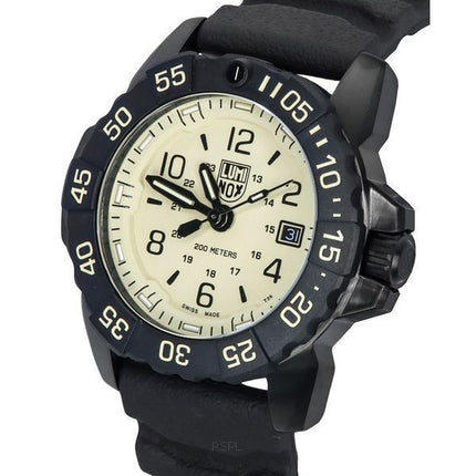 Luminox Navy SEAL Foundation -kumihihna beige kellotaulu Sveitsin kvartsi sotilassukelluksen XS.3251.CBNSF.SET 200M miesten kell