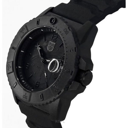 Luminox Navy Seal Foundation kumihihna musta kellotaulu kvartsi Diver&#39,s XS.3601.BO.NSF 200M miesten kello