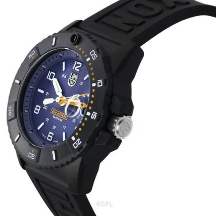 Luminox Navy Seal Foundation -kumihihna Sininen kellotaulu Quartz Diver's XS.3602.NSF 200M miesten kello