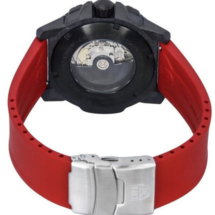 Luminox Master hiilitiiviste kumihihna musta kellotaulu automaattinen sukeltaja XS.3875 200M miesten kello