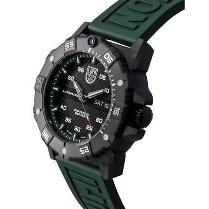 Luminox Master Carbon SEAL vihreä kumihihna musta kellotaulu Sveitsin automaattinen sukeltaja XS.3877 200M miesten kello
