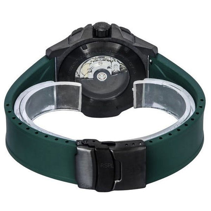 Luminox Master Carbon SEAL vihreä kumihihna musta kellotaulu Sveitsin automaattinen sukeltaja XS.3877 200M miesten kello