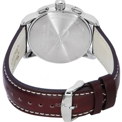 Zeppelin LZ126 Los Angeles Chronograph Burgundy Dial Quartz 76146 Miesten Watch