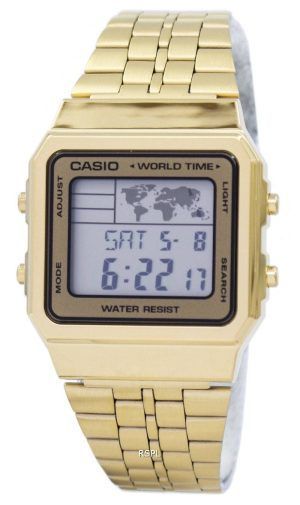 Casio hälytys maailman aika digitaalisen A500WGA 9DF Miesten Watch