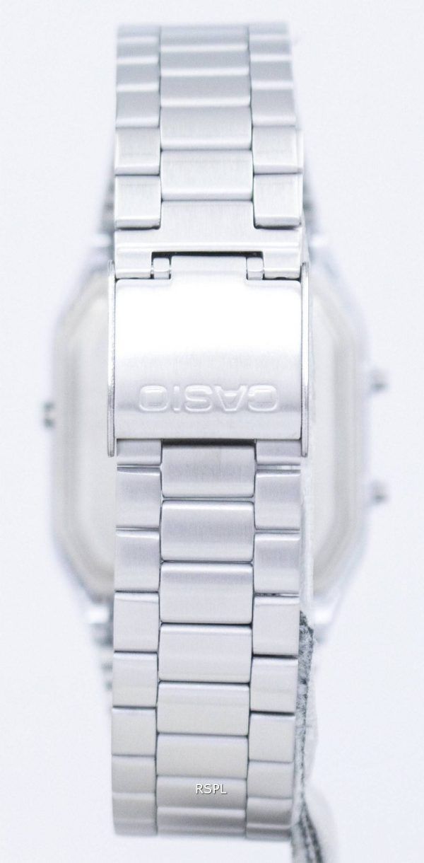 Casio Vintage kaksoisaika analoginen digitaalinen kvartsi AQ 230A 7BMQ AQ230A 7BMQ Miesten Watch