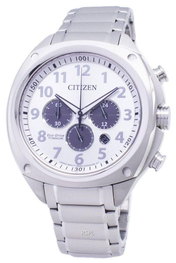 Citizen Eco-Drive CA4310-54 Titanium Chronograph analoginen miesten kello