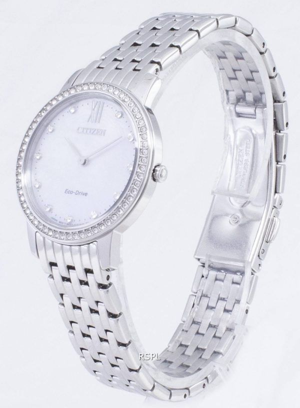 Citizen Eco-Drive EX1480 82D Diamond aksentti analoginen naisten Watch