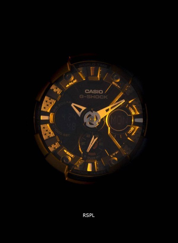 Casio G-Shock GA-120-1A Black analoginen digitaalinen miesten kello