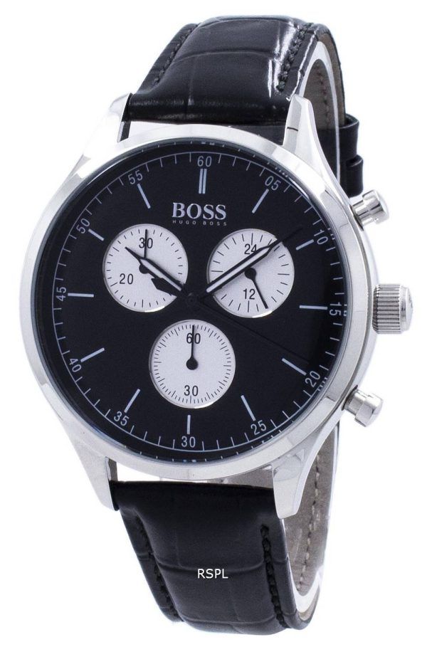 Hugo Boss kumppani Chronograph Quartz 1513543 Miesten Watch