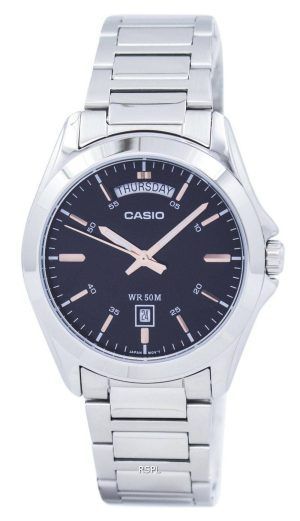 Casio analoginen kvartsi MTP-1370D-1A2V MTP1370D 1A2V Miesten Watch
