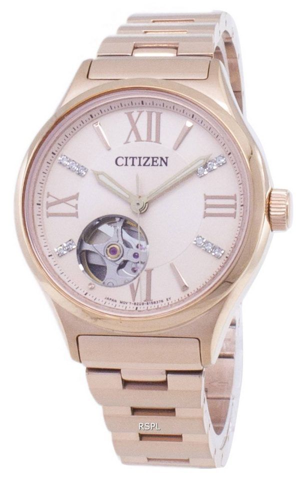 Citizen automaattinen PC1003-58 X Diamond aksentti analoginen naisten Watch