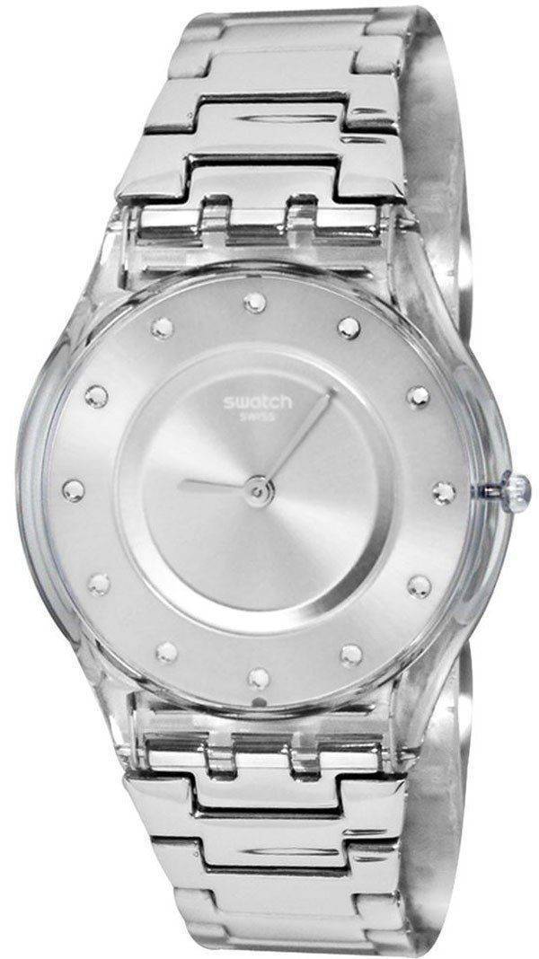 Swatch ihon Classic Silver laatikko Quartz SFK393G naisten Watch
