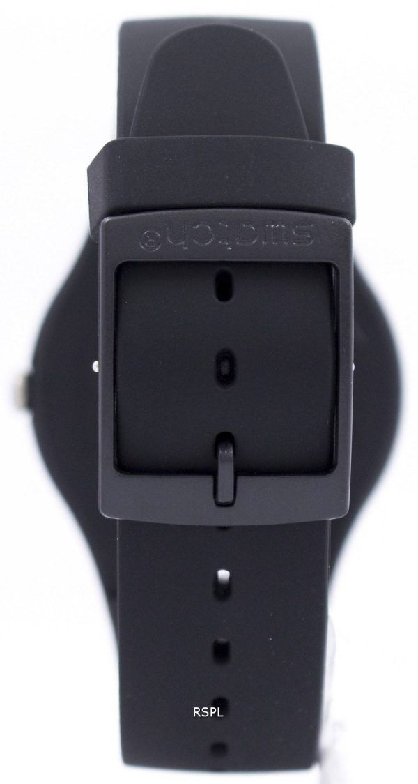 Swatch alkuperäiset musta Rebel Sveitsin kvartsia SUOB702 Unisex kello