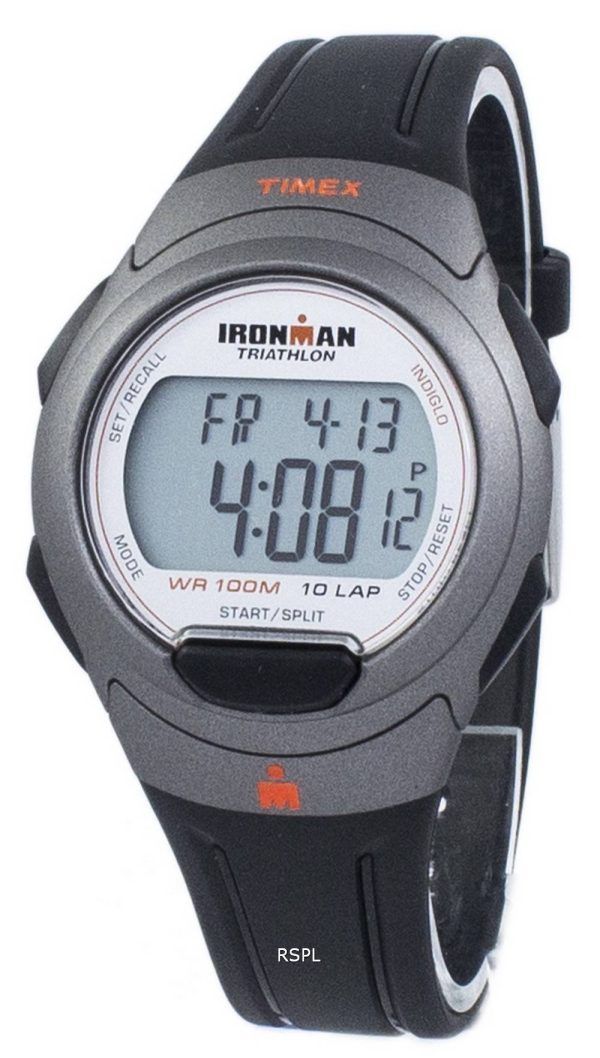 Timex Ironman Triathlon 10 kierros Indiglo Digital T5K607 Miesten Watch urheilu