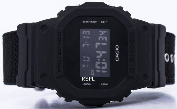 Casio G-Shock digitaalinen iskunkestävä hälytys DW-5600BBN-1 Miesten kello