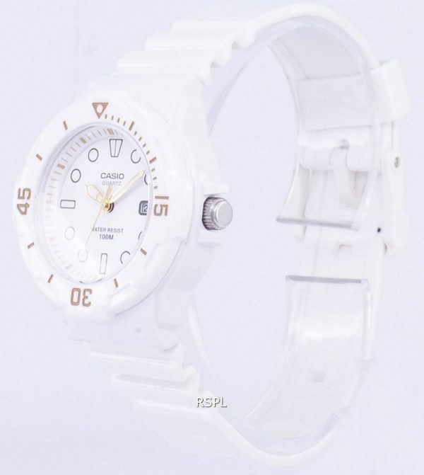 Casio Enticer klassinen analoginen valkoinen soittaa LRW 200H 7E2VDF LRW 200H 7E2V naisten kello