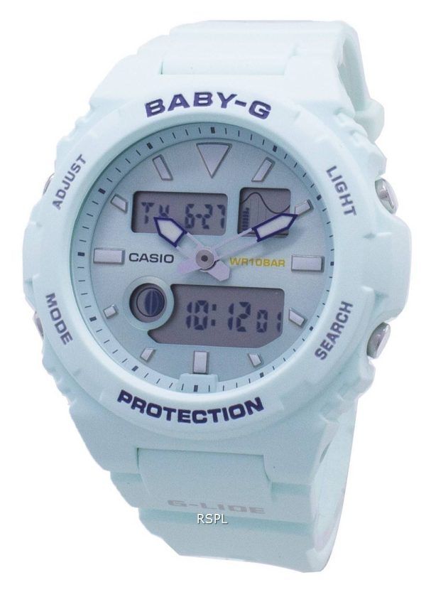 Casio Baby-G G-Lide BAX-100-3ADR BAX100-3ADR iskunkestävä naisten kello