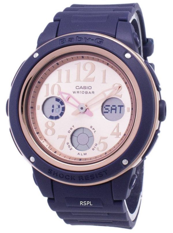 Casio Baby-G BGA-150PG-2B1 valaistus analoginen digitaalinen naisten kello