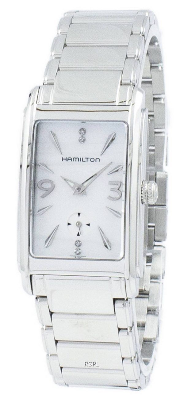 Hamilton Ardmore yhdysvaltalainen klassinen timanttien aksentti Quartz H11411115 naisten kello