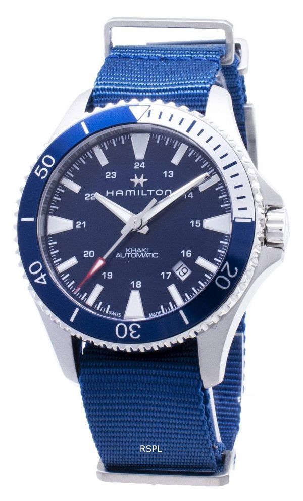 Hamilton Khaki Navy Scuba H82345941 Automaattinen analoginen miesten kello