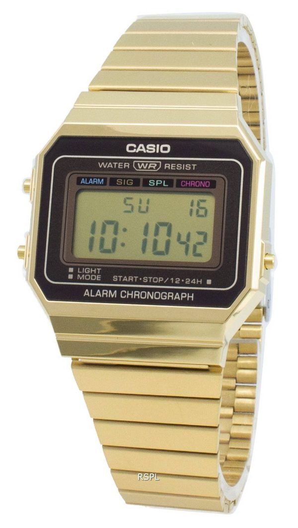 Casio Youth Vintage A700WG-9A hälytyskello, kvartsi miesten kello
