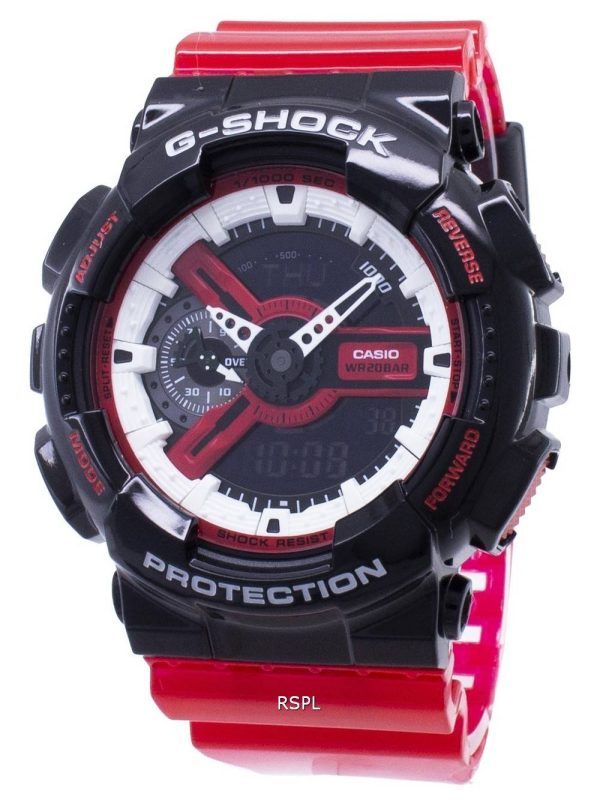 Casio G-Shock GA-110RB-1A GA110RB-1A iskunkestävä kvartsi 200M miesten kello