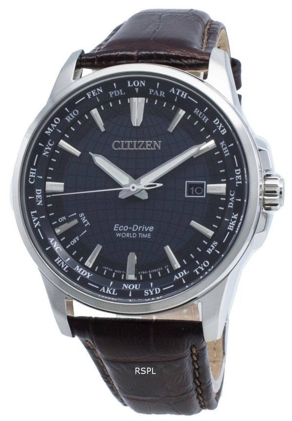 Citizen Perpetual BX1001-11L Eco-Drive maailmanaikainen miesten kello