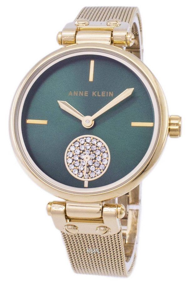 Anne Klein kvartsi Diamond aksentti 3000GNGB naisten Watch