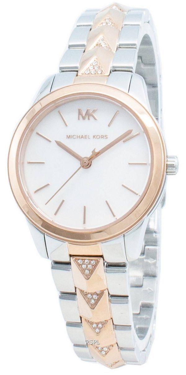 Michael Kors Runway Mercer MK6717 timanttikoristeet kvartsi naistenkello
