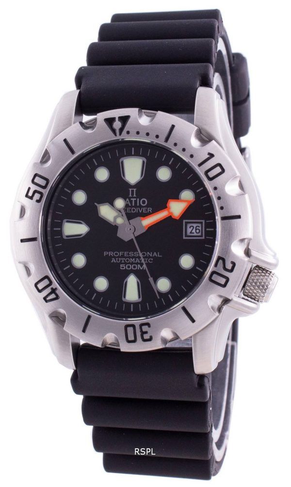 Suhdevapaa Diver Professional 500M Sapphire automaattinen 32BJ202A-BLK miesten kello