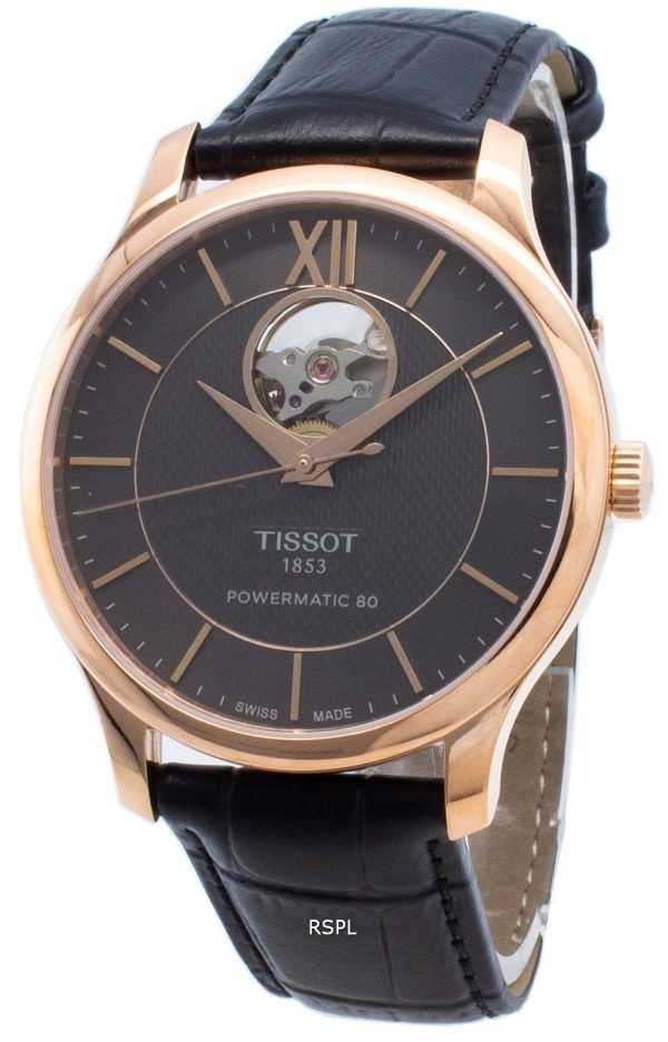 Tissot T-Classic Tradition T063.907.36.068.00 T0639073606800 avoimen sydämen automaattinen miesten kello
