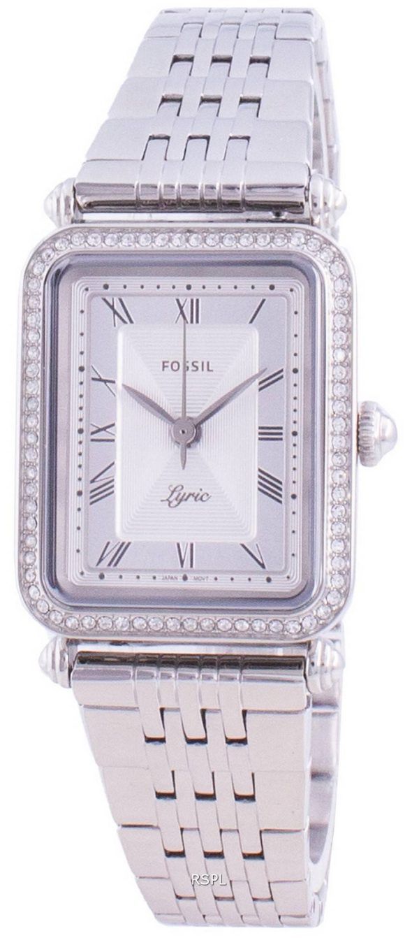 Fossil Lyric ES4721 Reloj de mujer con detalles de diamantes de cuarzo
