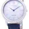 Citizen Eco-Drive EX1480 - 15D Diamond aksentti analoginen naisten Watch