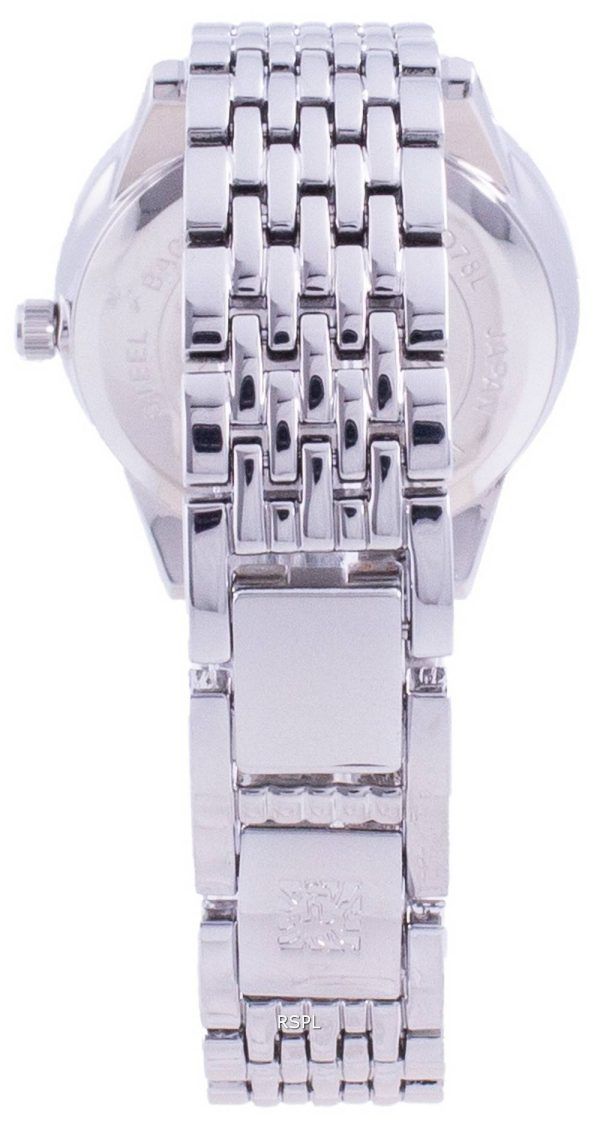 Anne Klein Swarovski Crystal painollinen 3507SVSV kvartsi-naisten kello