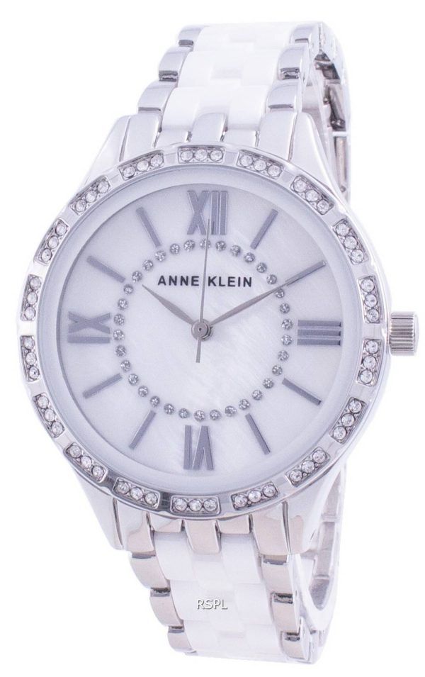 Anne Klein Swarovski Crystal painollinen 3549WTSV kvartsi-naisten kello