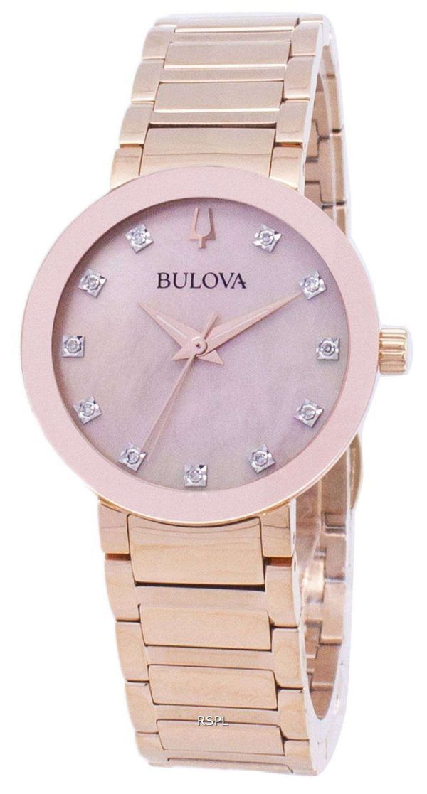 Bulova Modern 97 P 132 Diamond aksentti kvartsi naisten Watch