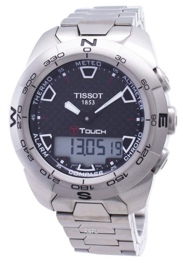 Tissot T-Touch Expert Titanium T013.420.44.201.00 T0134204420100 Kompassi Miesten Rannekellot