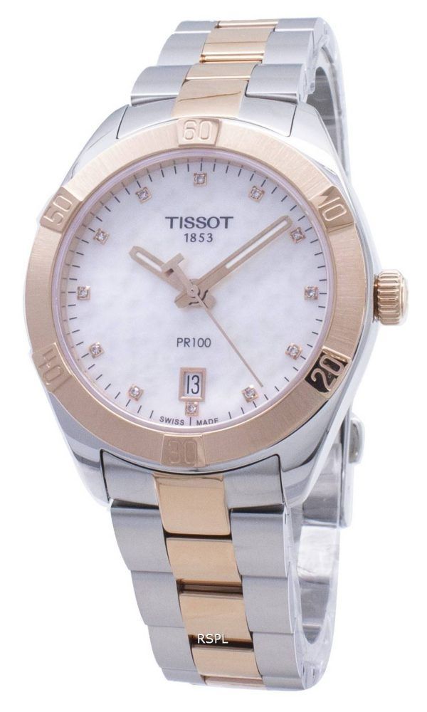 Tissot T-Classic PR100 T101.910.22.116.00 T1019102211600 Diamond-aksentti Naisten kello