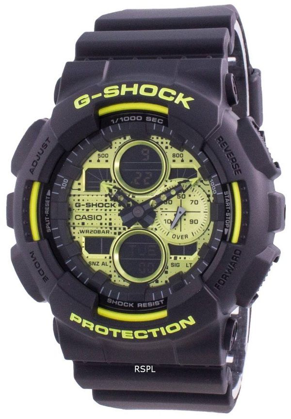 Casio G-Shock maailmanajan kvartsi GA-140DC-1A GA140DC-1A 200M miesten kello